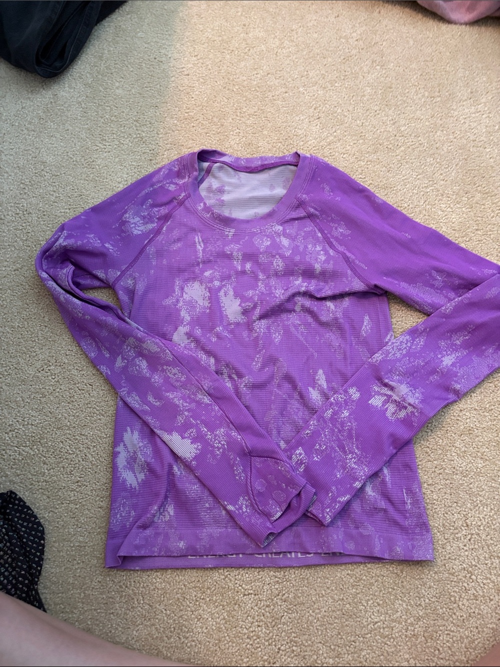 Lululemon swiftly tech long sleeve purple